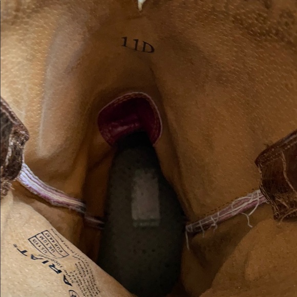 SOLD Men’s Leather Ariat Boots - Picture 6 of 6